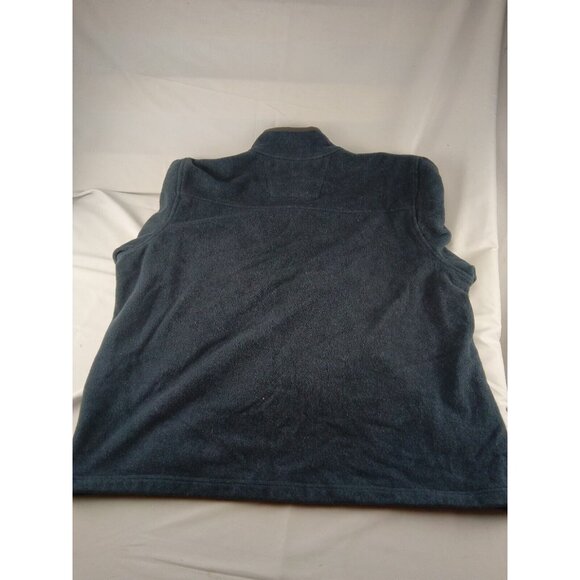 Mens Carhartt Dalton Half Zip Fleece Blue Size 2XLJacket - Picture 3 of 3